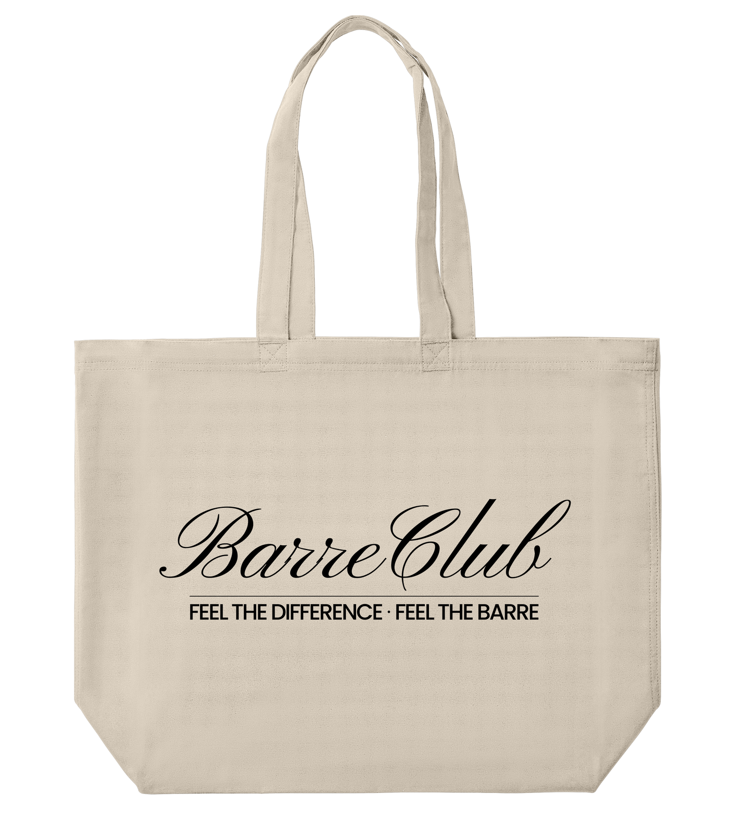 Barre Club Large Tote - White