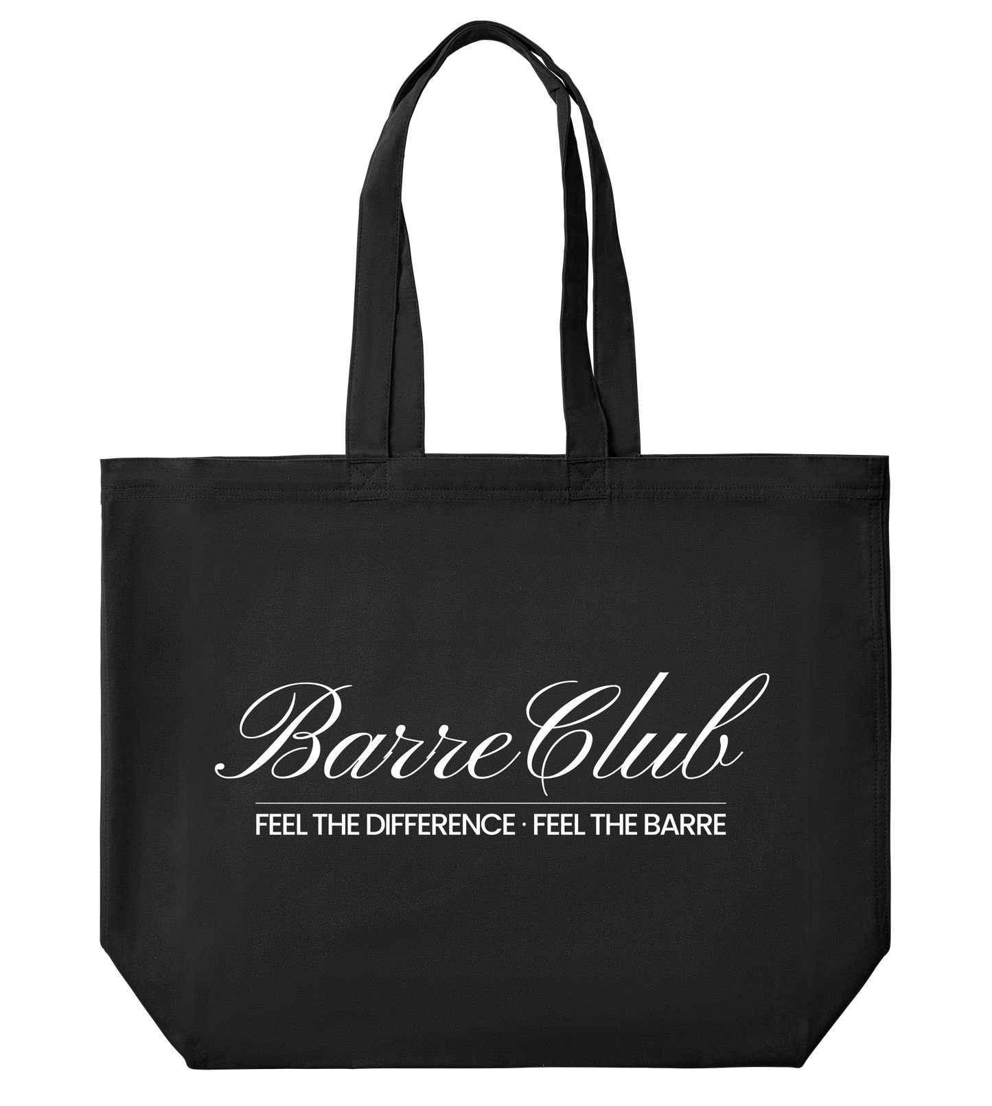 Barre Club Large Tote - Black