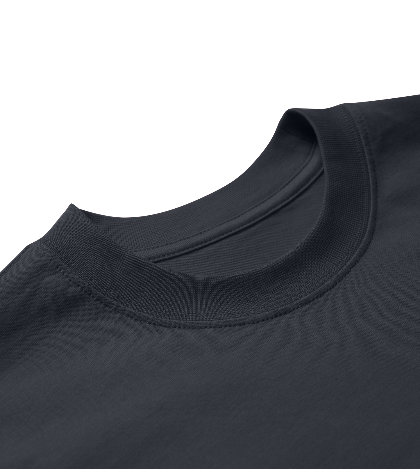 Eyes Up Unisex Oversized Tee - Black (slogan back side)