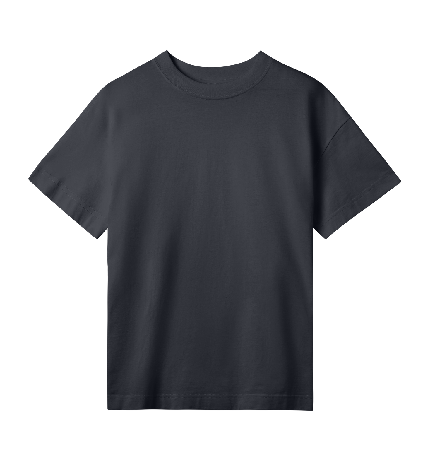 Eyes Up Unisex Oversized Tee - Black (slogan back side)