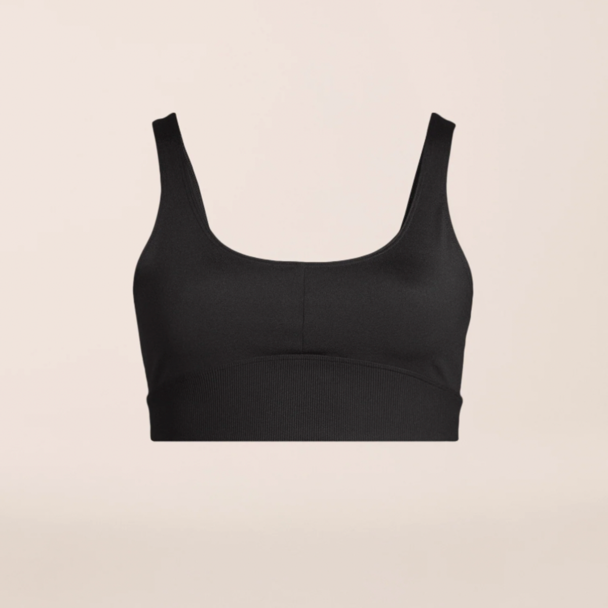 Casall Brace Rib Top - Black
