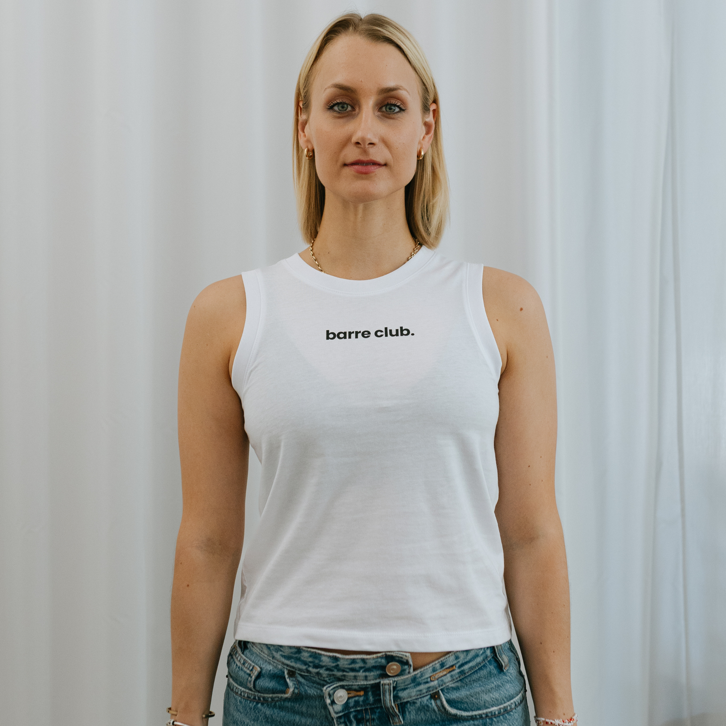 The Club Tank - White