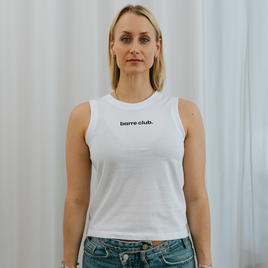 The Club Tank - White