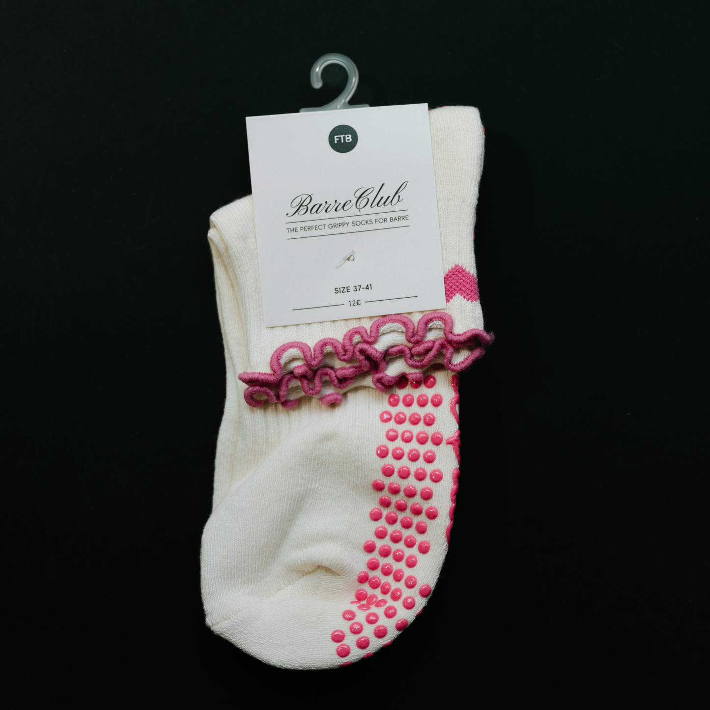 Club Frill - Ivory/Pink