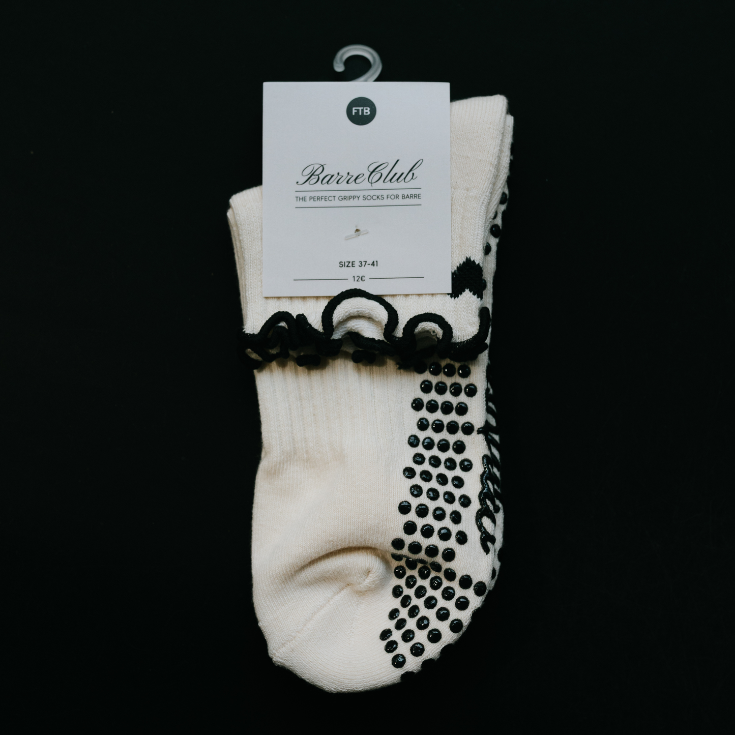Club Frill - Ivory/Black