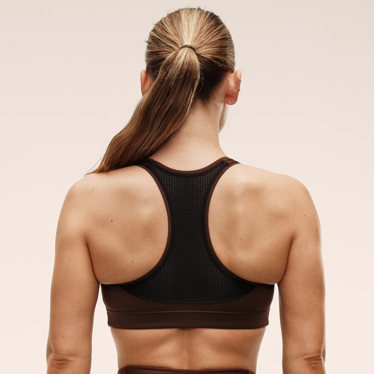Casall Iconic Sports Bra - Dark Brown