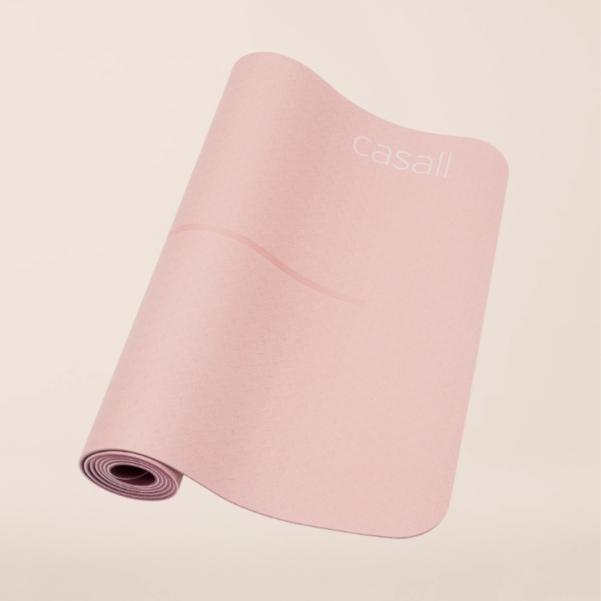 Yoga Mat Position 4mm - Light Pink