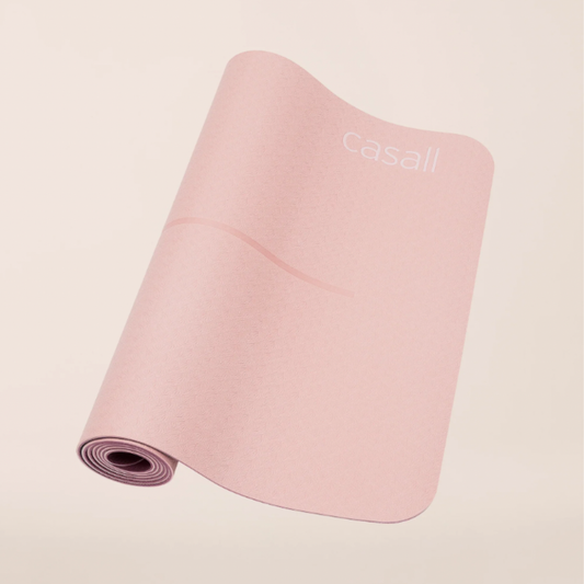 Yoga Mat Position 4mm - Light Pink