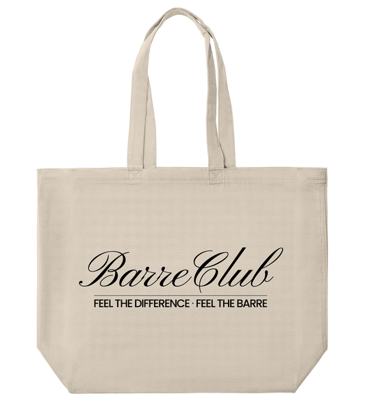 Barre Club Large Tote - White