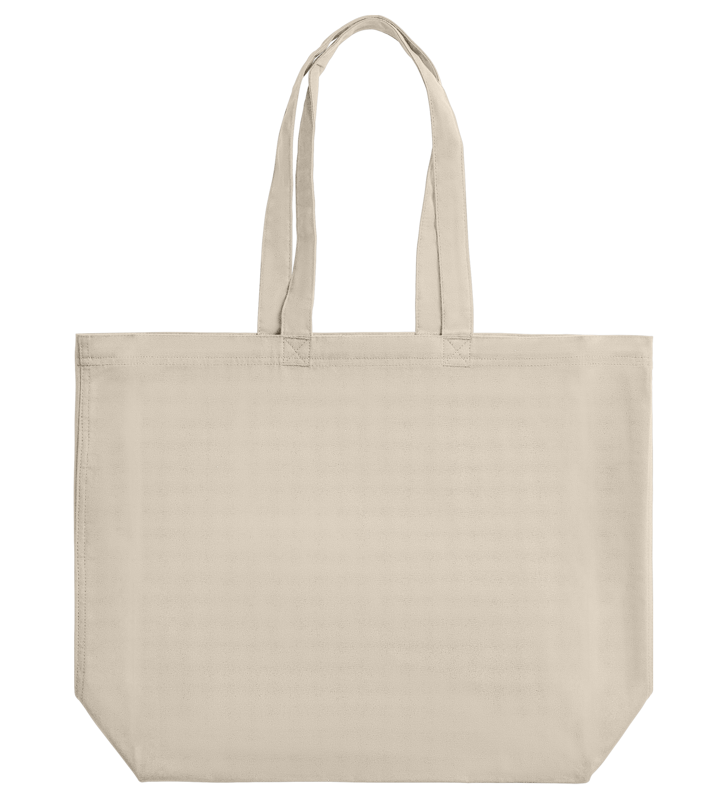 Eyes up! Large Tote - Natural White